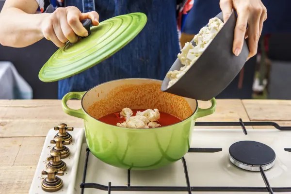 Cook the cauliflower