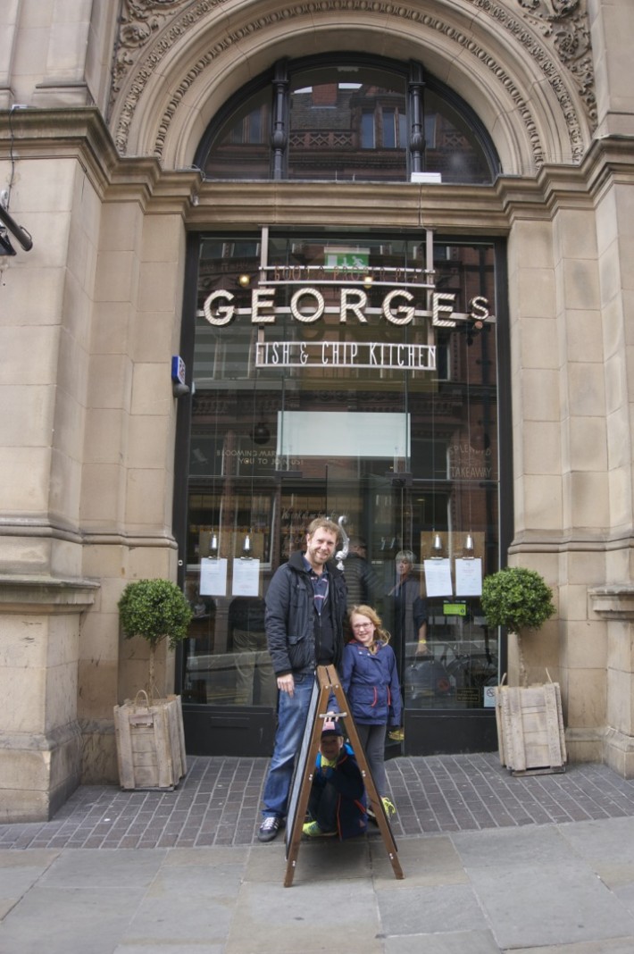 Georges Fish and Chip kitchen and National video game arcade Nottingham - 1