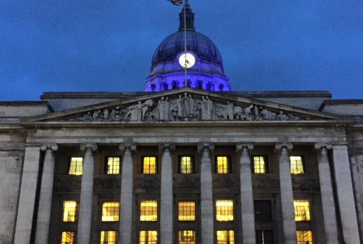 Excited for #nightlightnotts kids especially excited to be in town at night. Love my city ❤️ #lovenotts